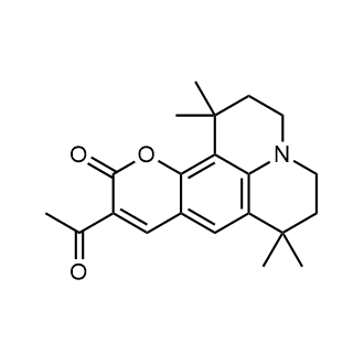 10-Acetyl-1,1,7,7-tetramethyl-2,3,6,7-tetrahydro-1H-pyrano[2,3-f]pyrido[3,2,1-ij]quinolin-11(5H)-one|CS-0373773