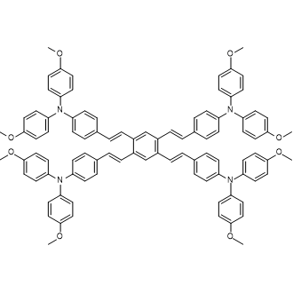 4,4',4'',4'''-Benzene-1,2,4,5-tetrayltetrakis(ethene-2,1-diyl))tetrakis(N,N-bis(4-methoxyphenyl)aniline)|CS-0373805