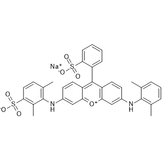 Sodium 3-((6-((2,6-dimethylphenyl)amino)-9-(2-sulfonatophenyl)xanthylium-3-yl)amino)-2,4-dimethylbenzenesulfonate|CS-0373917