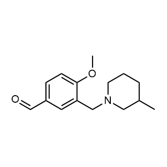 4-Methoxy-3-((3-methylpiperidin-1-yl)methyl)benzaldehyde|CS-0374027