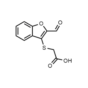 2-((2-Formylbenzofuran-3-yl)thio)acetic acid|CS-0374072