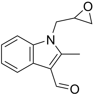 2-Methyl-1-(oxiran-2-ylmethyl)-1H-indole-3-carbaldehyde|CS-0374146
