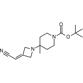 tert-Butyl 4-(3-(cyanomethylene)azetidin-1-yl)-4-methylpiperidine-1-carboxylate|CS-0375061