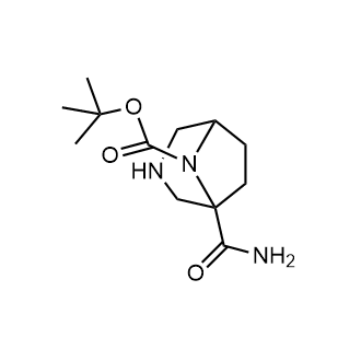 tert-Butyl 1-carbamoyl-3,8-diazabicyclo[3.2.1]octane-8-carboxylate|CS-0375107