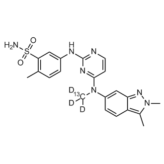 Pazopanib-13C,d3|CS-0375288