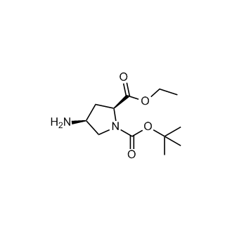 1-(tert-Butyl) 2-ethyl (2S,4S)-4-aminopyrrolidine-1,2-dicarboxylate|CS-0375490