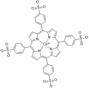 (SP-4-1)-[[4,4′,4′′,4′′′-(21H,23H-Porphine-5,10,15,20-tetrayl-κN21,κN22,κN23,κN24)tetrakis[benzenesulfonato]](6-)]cobaltate(3-)|CS-0375926