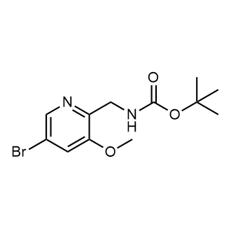 tert-Butyl ((5-bromo-3-methoxypyridin-2-yl)methyl)carbamate|CS-0376230