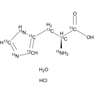 L-Histidine-13C6,15N3 hydrochloride hydrate|CS-0376447