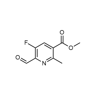 Methyl 5-fluoro-6-formyl-2-methylnicotinate|CS-0376619