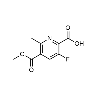 3-Fluoro-5-(methoxycarbonyl)-6-methylpicolinic acid|CS-0376633