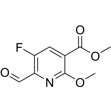 Methyl 5-fluoro-6-formyl-2-methoxynicotinate|CS-0376651