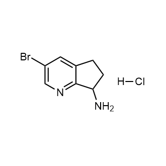 3-Bromo-6,7-dihydro-5H-cyclopenta[b]pyridin-7-amine hydrochloride|CS-0377048