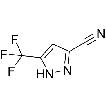 5-(Trifluoromethyl)-1H-pyrazole-3-carbonitrile|CS-0377298