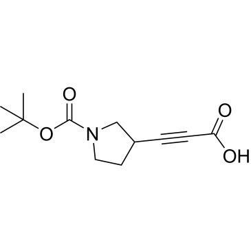 3-(1-(tert-Butoxycarbonyl)pyrrolidin-3-yl)propiolic acid|CS-0377592