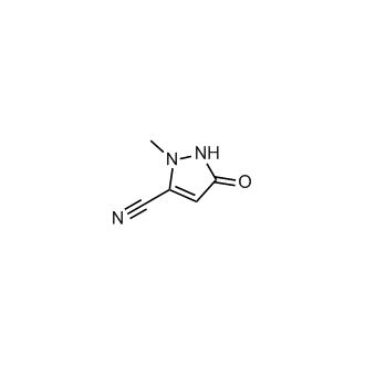 2-Methyl-5-oxo-2,5-dihydro-1H-pyrazole-3-carbonitrile|CS-0377842