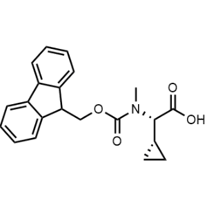 (S)-2-((((9H-Fluoren-9-yl)methoxy)carbonyl)(methyl)amino)-2-cyclopropylacetic acid|CS-0378002