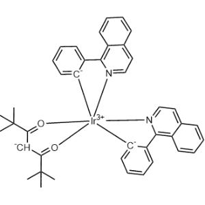 Bis(phenylisoquinoline)(2,2,6,6-tetramethylheptane-3,5-dionate)iridium(III)|CS-0378705