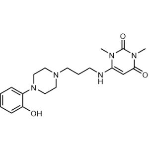 6-((3-(4-(2-Hydroxyphenyl)piperazin-1-yl)propyl)amino)-1,3-dimethylpyrimidine-2,4(1H,3H)-dione Urapidil Impurity|CS-0378850