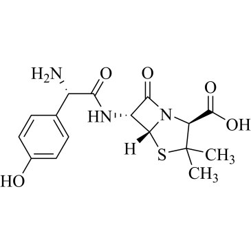 (2S,5R,6R)-6-((S)-2-Amino-2-(4-hydroxyphenyl)acetamido)-3,3-dimethyl-7-oxo-4-thia-1-azabicyclo[3.2.0]heptane-2-carboxylic acid Amoxicillin Impurity|CS-0378851