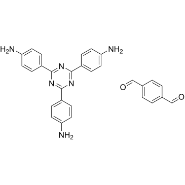 Terephthalaldehyde compound with 4,4',4''-(1,3,5-triazine-2,4,6-triyl)trianiline 1:1|CS-0379211