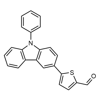 5-(9-Phenyl-9H-carbazol-3-yl)thiophene-2-carbaldehyde|CS-0379215