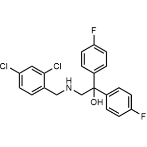 2-((2,4-Dichlorobenzyl)amino)-1,1-bis(4-fluorophenyl)ethanol|CS-0379268