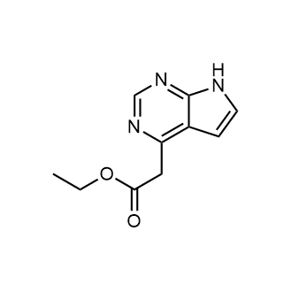 Ethyl 2-(7H-pyrrolo[2,3-d]pyrimidin-4-yl)acetate|CS-0379389