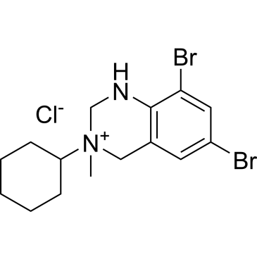 6,8-Dibromo-3-cyclohexyl-3-methyl-1,2,3,4-tetrahydroquinazolin-3-ium chloride Bromhexine Impurity|CS-0379679