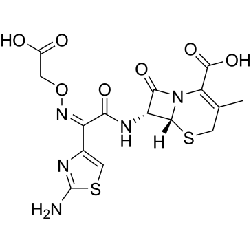 (6R,7R)-7-((Z)-2-(2-Aminothiazol-4-yl)-2-((carboxymethoxy)imino)acetamido)-3-methyl-8-oxo-5-thia-1-azabicyclo[4.2.0]oct-2-ene-2-carboxylic acid Cefixime Impurity|CS-0379727