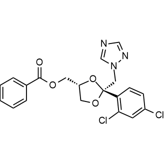 rel-((2R,4R)-2-((1H-1,2,4-Triazol-1-yl)methyl)-2-(2,4-dichlorophenyl)-1,3-dioxolan-4-yl)methyl benzoate Itraconazole Impurity|CS-0379764