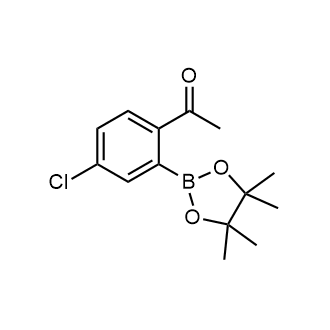 1-(4-Chloro-2-(4,4,5,5-tetramethyl-1,3,2-dioxaborolan-2-yl)phenyl)ethanone|CS-0379858