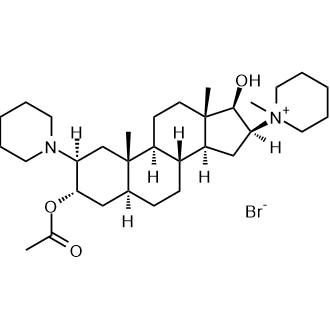 1-((2S,3S,5S,8R,9S,10S,13S,14S,16S,17R)-3-Acetoxy-17-hydroxy-10,13-dimethyl-2-(piperidin-1-yl)hexadecahydro-1H-cyclopenta[a]phenanthren-16-yl)-1-methylpiperidin-1-ium bromide Vecuronium Bromide Impurity|CS-0379886