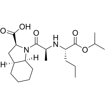 (2S,3aS,7aS)-1-((S)-2-(((S)-1-Isopropoxy-1-oxopentan-2-yl)amino)propanoyl)octahydro-1H-indole-2-carboxylic acid Perindopril Impurity|CS-0379900