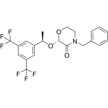 (S)-4-Benzyl-2-((R)-1-(3,5-bis(trifluoromethyl)phenyl)ethoxy)morpholin-3-one Aprepitant Impurity|CS-0379909