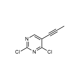 2,4-Dichloro-5-(prop-1-yn-1-yl)pyrimidine|CS-0380540