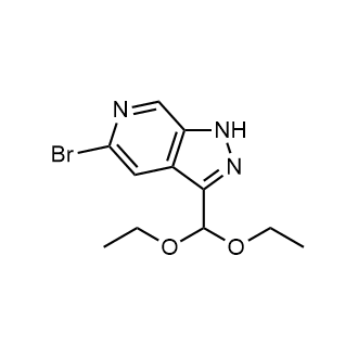 5-Bromo-3-(diethoxymethyl)-1H-pyrazolo[3,4-c]pyridine|CS-0380671