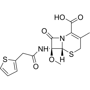 (6R-cis)-7-Methoxy-3-methyl-8-oxo-7-(2-(thiophen-2-yl)acetamido)-5-thia-1-azabicyclo[4.2.0]oct-2-ene-2-carboxylic acid Cefoxetine Impurity|CS-0415933