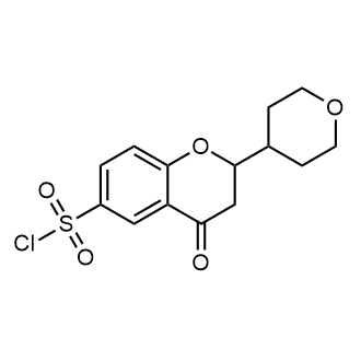 4-Oxo-2-(tetrahydro-2H-pyran-4-yl)chroman-6-sulfonyl chloride|CS-0431740