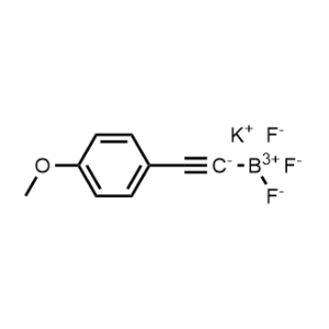 Potassium trifluoro((4-methoxyphenyl)ethynyl)borate|CS-0432703