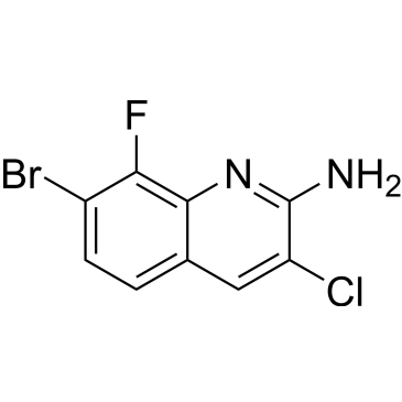 7-Bromo-3-chloro-8-fluoroquinolin-2-amine|CS-0433262