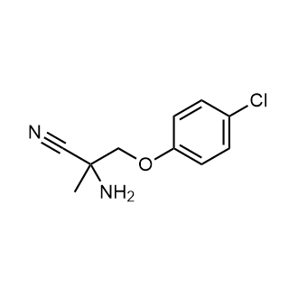 2-Amino-3-(4-chlorophenoxy)-2-methylpropanenitrile|CS-0433506