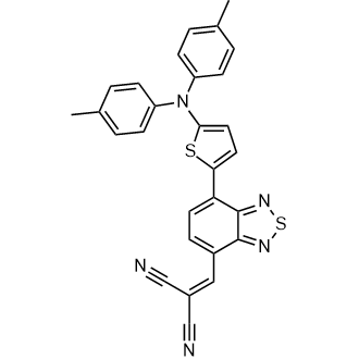 2-((7-(5-(Di-p-tolylamino)thiophen-2-yl)benzo[c][1,2,5]thiadiazol-4-yl)methylene)malononitrile|CS-0433690