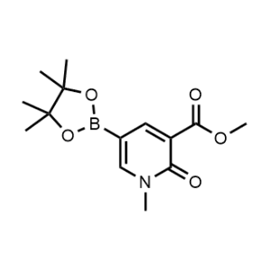 Methyl 1-methyl-2-oxo-5-(4,4,5,5-tetramethyl-1,3,2-dioxaborolan-2-yl)-1,2-dihydropyridine-3-carboxylate|CS-0433860