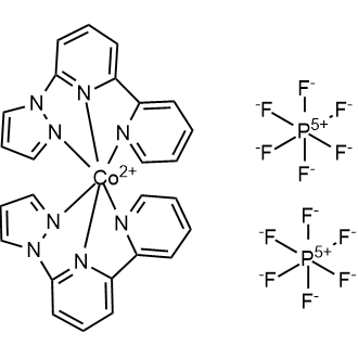 Cobalt(2+), bis[6-(1H-pyrazol-1-yl-κN2)-2,2′-bipyridine-κN1,κN1′]-, (OC-6-33′)-, bis[hexafluorophosphate(1-)]|CS-0433879