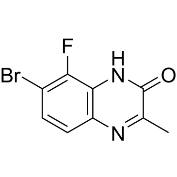 7-Bromo-8-fluoro-3-methylquinoxalin-2(1H)-one|CS-0433946