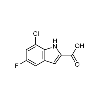 7-Chloro-5-fluoro-1H-indole-2-carboxylic acid|CS-0434065