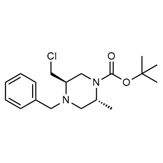 (2R,5R)-tert-Butyl 4-benzyl-5-(chloromethyl)-2-methylpiperazine-1-carboxylate|CS-0434678