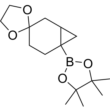 4,4,5,5-Tetramethyl-2-(spiro[bicyclo[4.1.0]heptane-3,2'-[1,3]dioxolan]-6-yl)-1,3,2-dioxaborolane|CS-0434888
