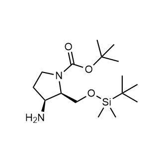 (2R,3S)-tert-Butyl 3-amino-2-(((tert-butyldimethylsilyl)oxy)methyl)pyrrolidine-1-carboxylate|CS-0434893